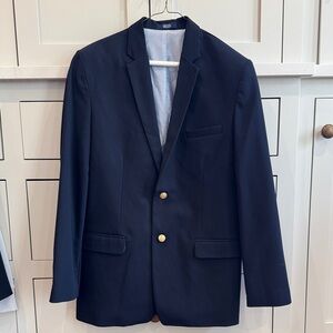 Izod Dark Blue Blazer with Gold Buttons